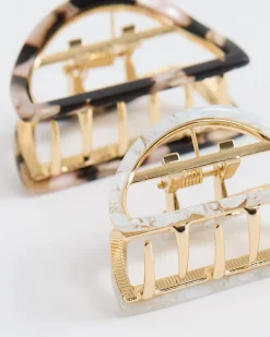 Acrylic Hair Grippers - Set of 2