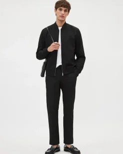 Black City Bomber Jacket