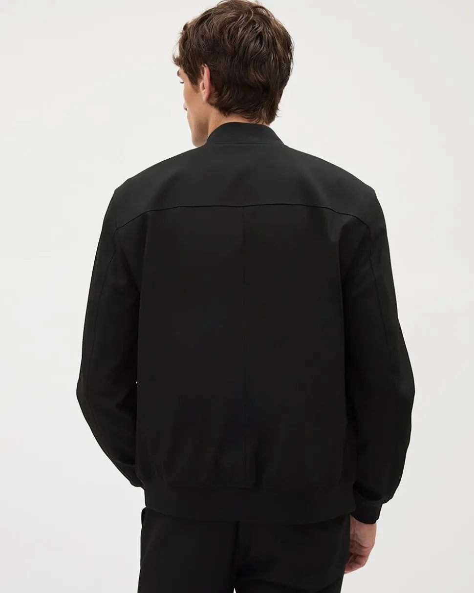 Black City Bomber Jacket