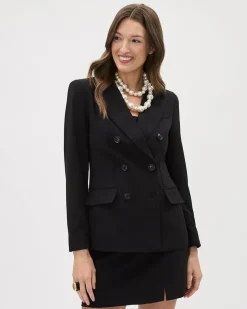 Black High-Rise A-Line Mini Skirt