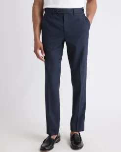 Black Slim-Fit Essential Pant