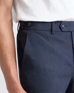 Black Slim-Fit Essential Pant
