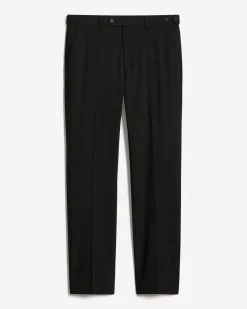 Black Slim-Fit Essential Pant