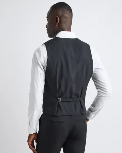 Black Suit Vest