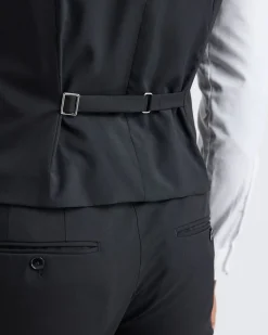 Black Suit Vest