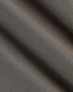Brown Bomber Jacket with Funnel Neckline