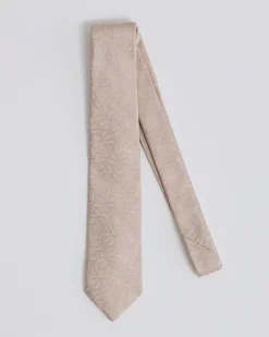 Celebration Regular Tie with Floral Pattern