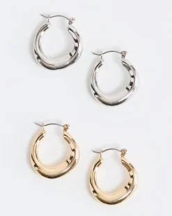 Classic Hoops - 2 Pairs