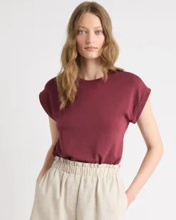 Classic-Fit Extended-Sleeve Crew-Neck Tee
