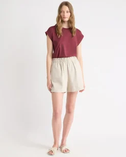 Classic-Fit Extended-Sleeve Crew-Neck Tee