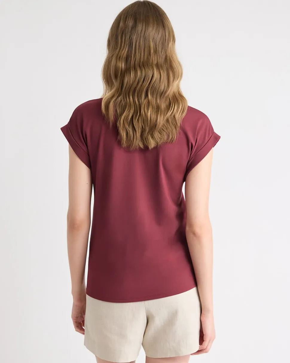 Classic-Fit Extended-Sleeve Crew-Neck Tee
