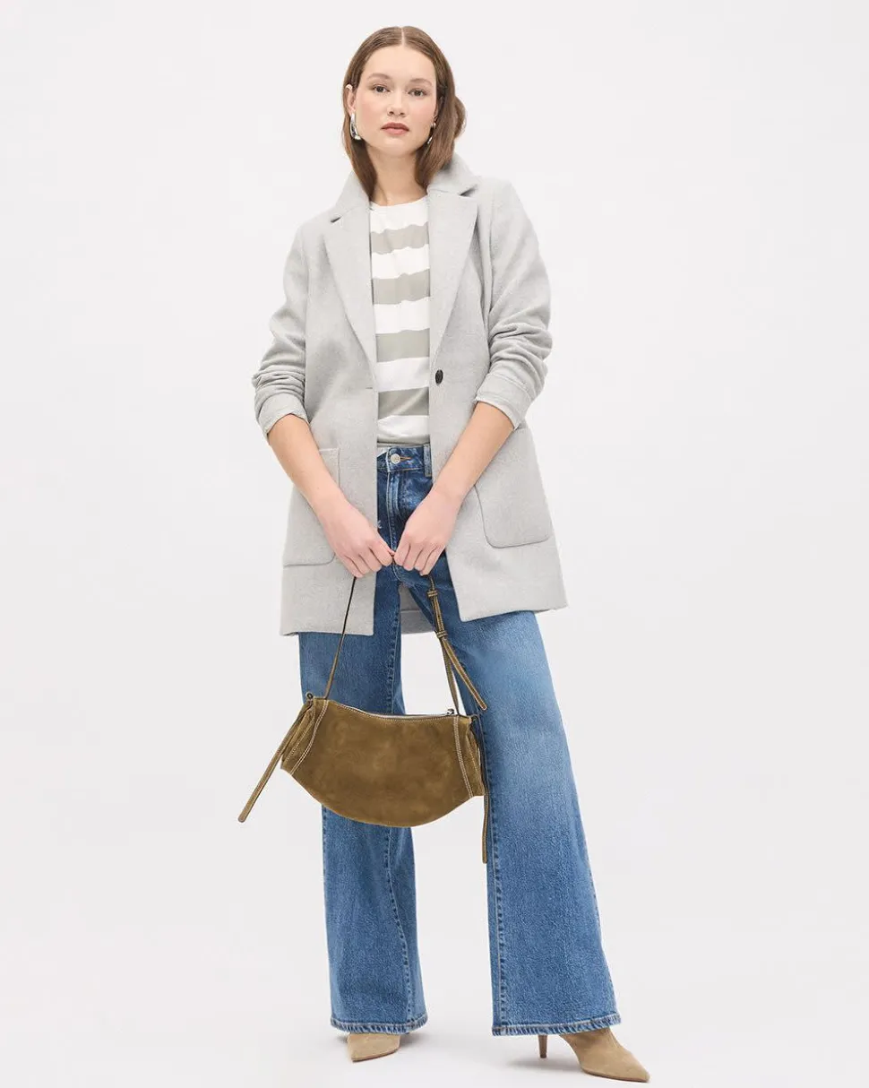 Classic-Fit Extended-Sleeve Crew-Neck Tee