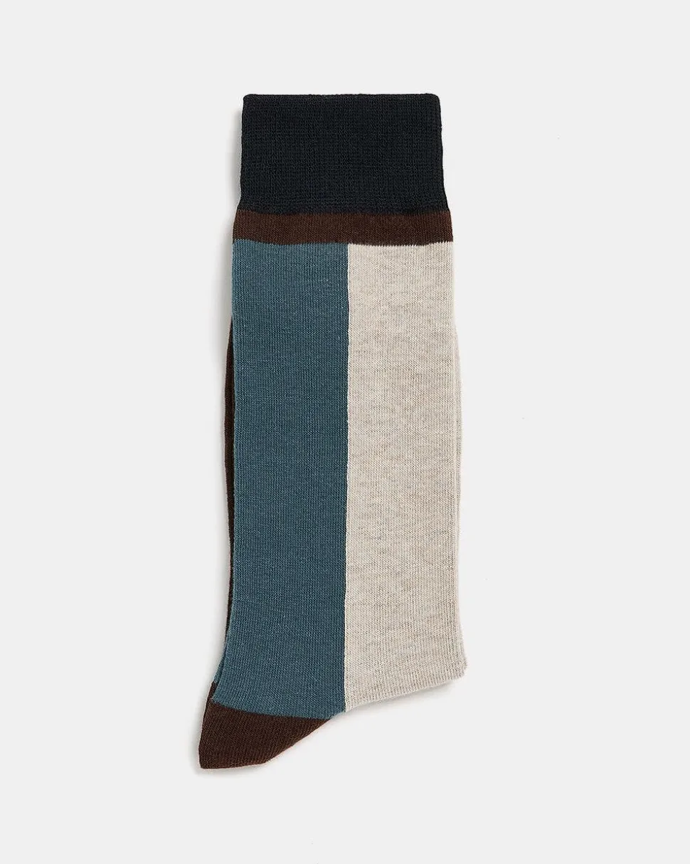 Colour Block Socks