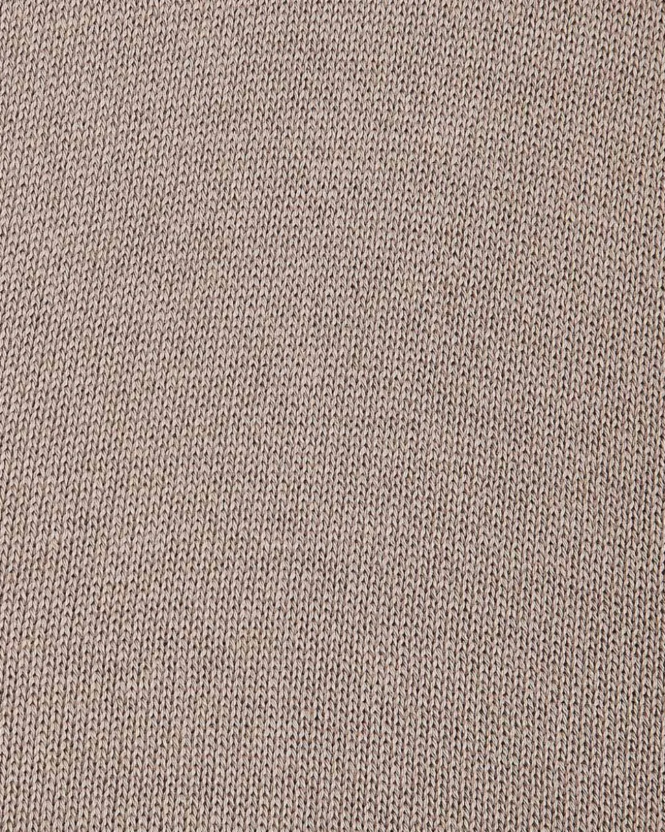 Cotton Short-Sleeve Polo with Johnny Collar