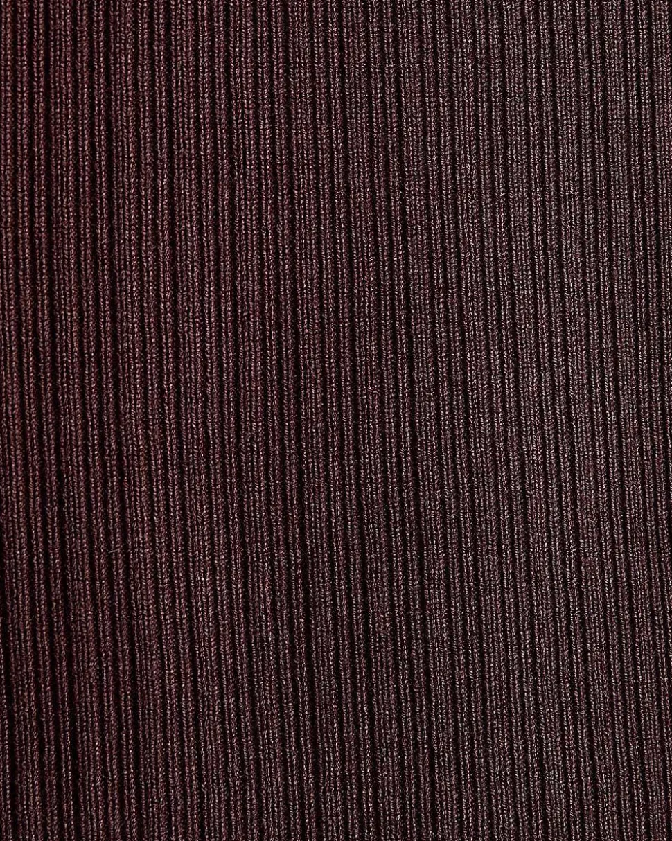 Crew-Neck Ribbed Cami