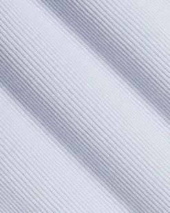 Crew-Neck Ribbed T-Shirt