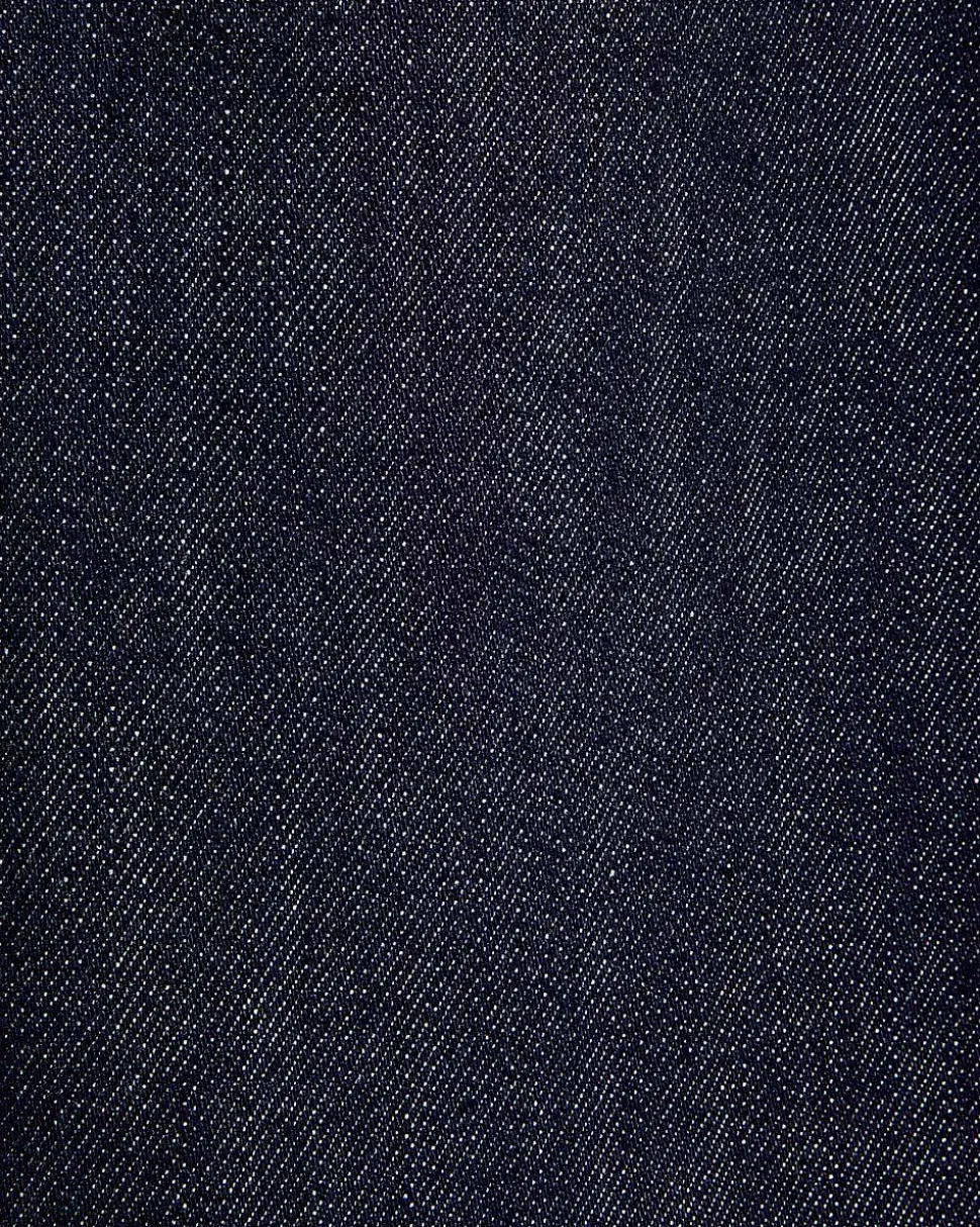 Dark-Wash Straight-Leg Jeans