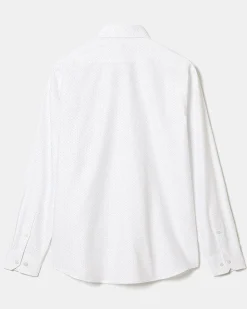 Dotted Regular-Fit Dress Shirt