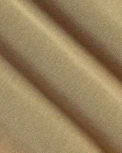 Elbow-Sleeve Crew-Neck Fitted Ribbed Tee