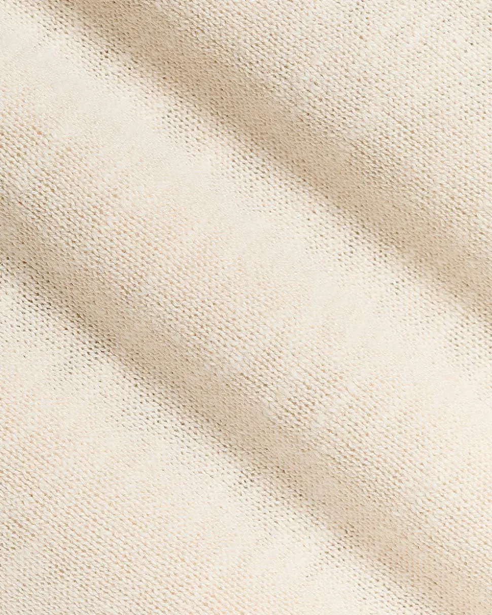 Elbow-Sleeve Linen-Blend Bolero