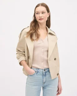 Elbow-Sleeve Ribbed Sweater