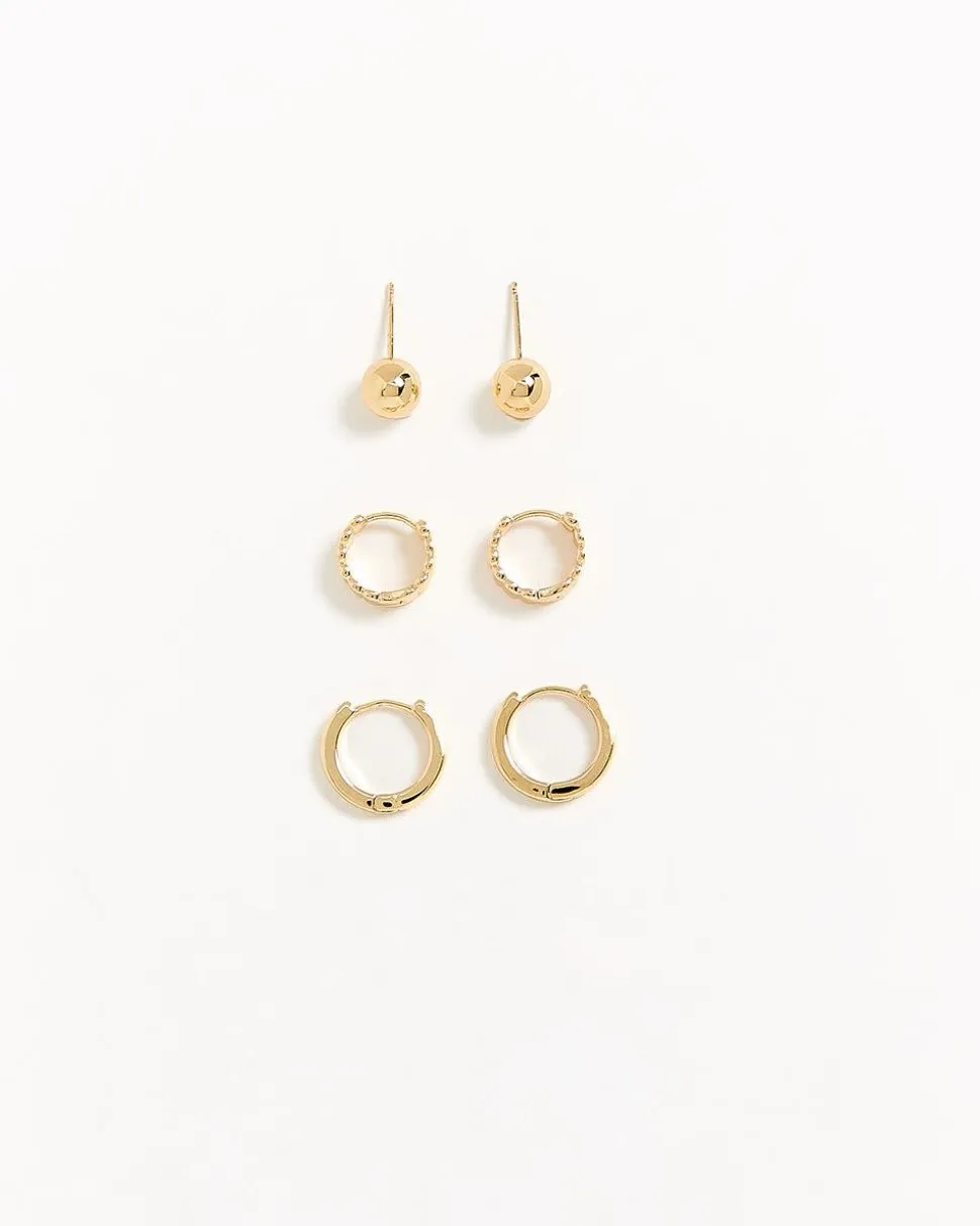 Essential Earrings - 3 Pairs