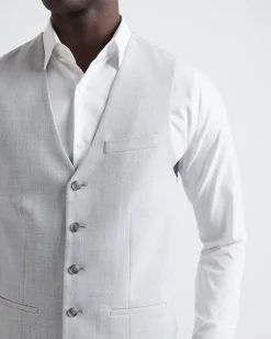Essential Light Grey Suit Vest
