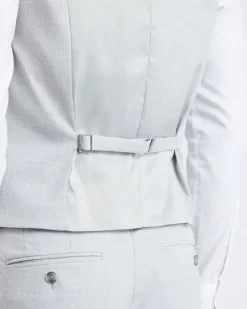 Essential Light Grey Suit Vest