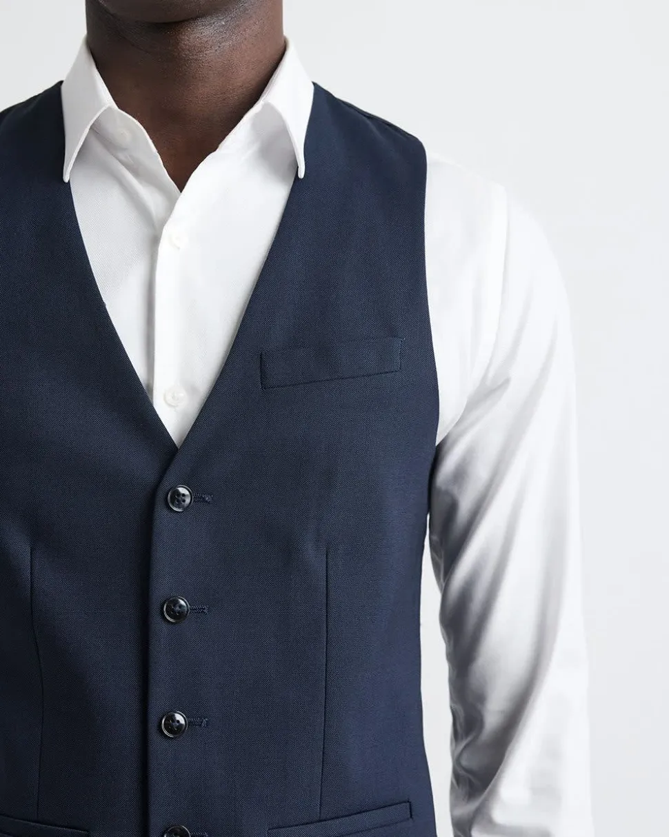 Essential Navy Suit Vest