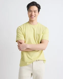 Essential Short-Sleeve Crew-Neck Tee with Pocket