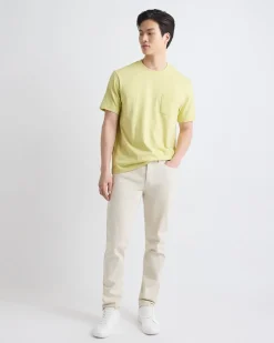 Essential Short-Sleeve Crew-Neck Tee with Pocket