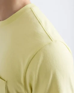 Essential Short-Sleeve Crew-Neck Tee with Pocket