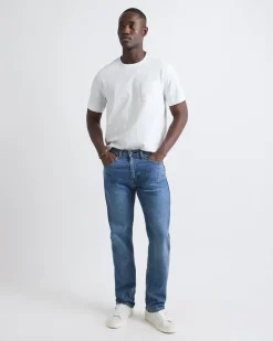 Essential Short-Sleeve Crew-Neck Tee with Pocket