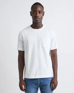 Essential Short-Sleeve Crew-Neck Tee with Pocket