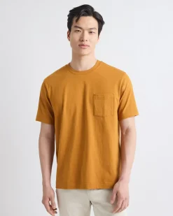 Essential Short-Sleeve Crew-Neck Tee with Pocket