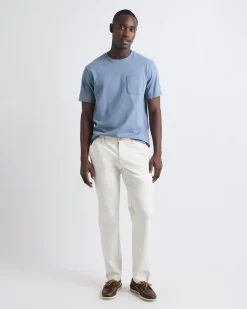 Essential Short-Sleeve Crew-Neck Tee with Pocket