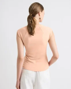 Extended-Sleeve Crew-Neck Tee
