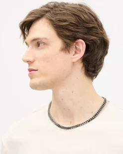 Flat Black Nickel Chain