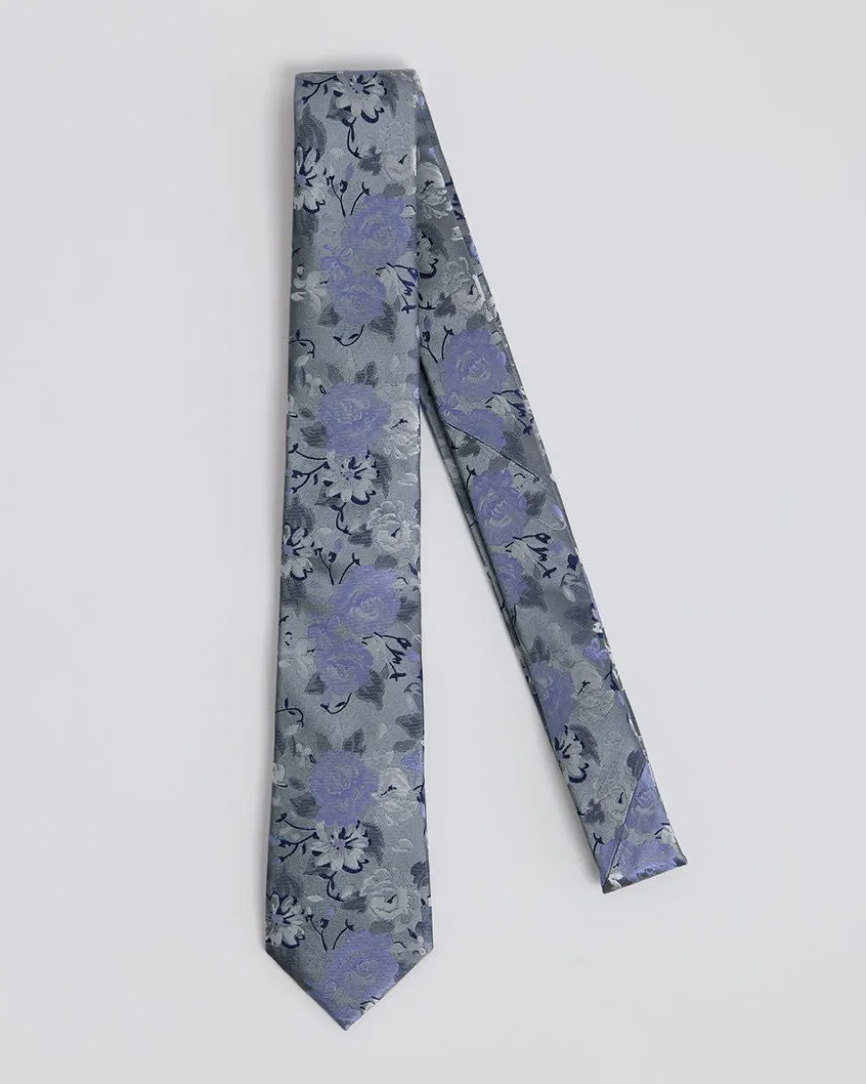 Floral Lavender Regular Tie