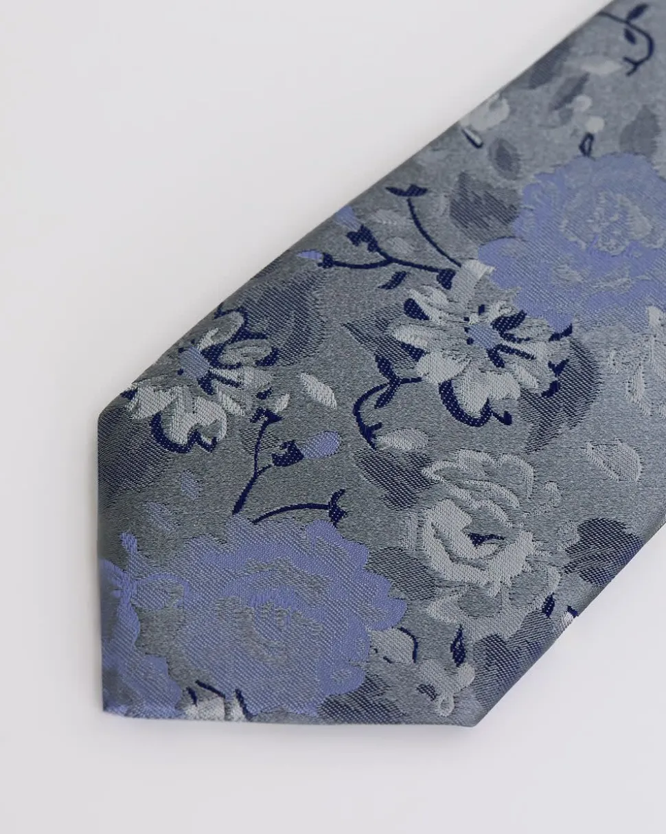 Floral Lavender Regular Tie