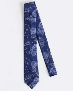 Floral Skinny Tie