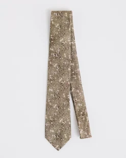 Floral Skinny Tie