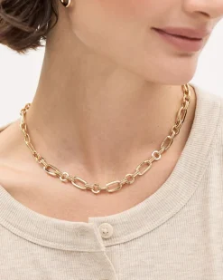 Golden Link Necklace