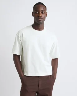 Heavy Oversized Crew-Neck Cropped Tee