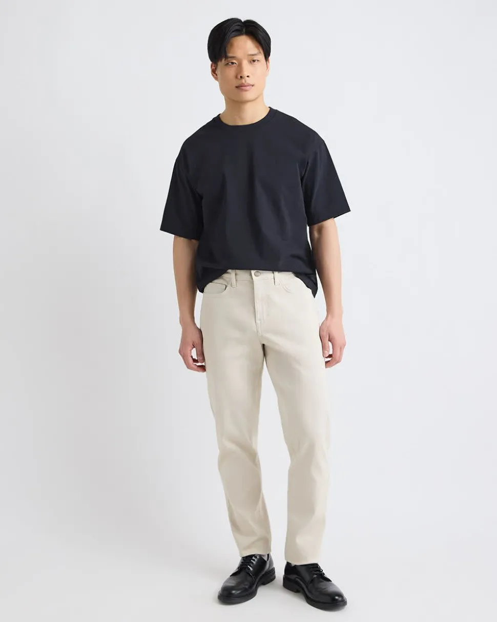 Heavy Oversized Short-Sleeve Crew-Neck Tee