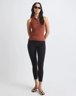 High-Rise Ankle City Legging Pant