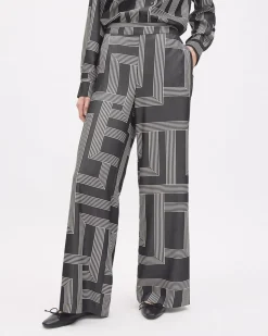 High-Rise Fluid Wide-Leg Pant