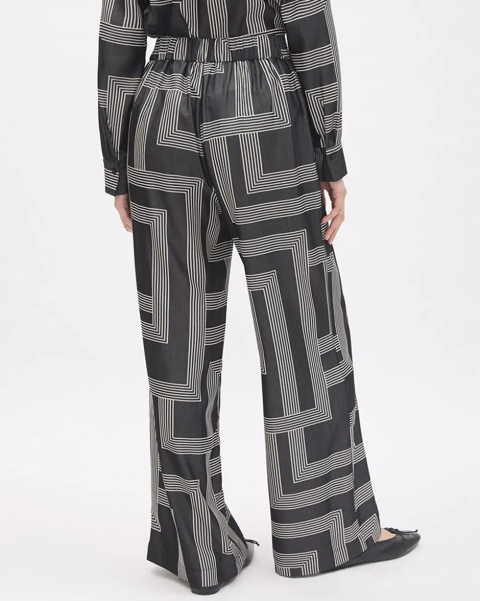 High-Rise Fluid Wide-Leg Pant