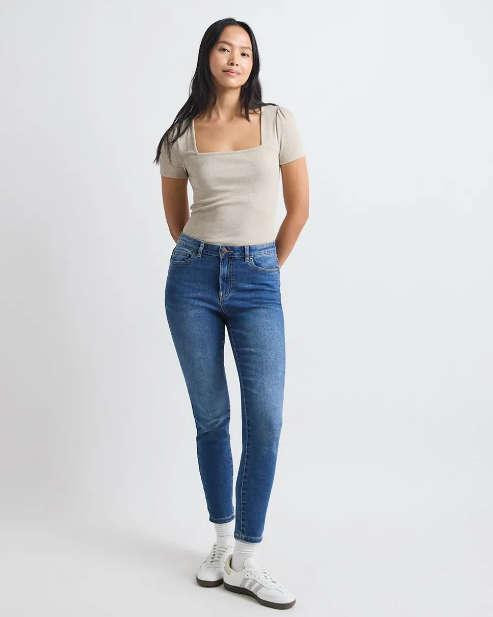 High-Rise Natalie Ankle Jegging