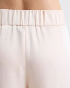 High-Rise Satin Palazzo Pant